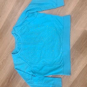 Free With Purchase RJS Sparkle Sweatshirt Womens Large